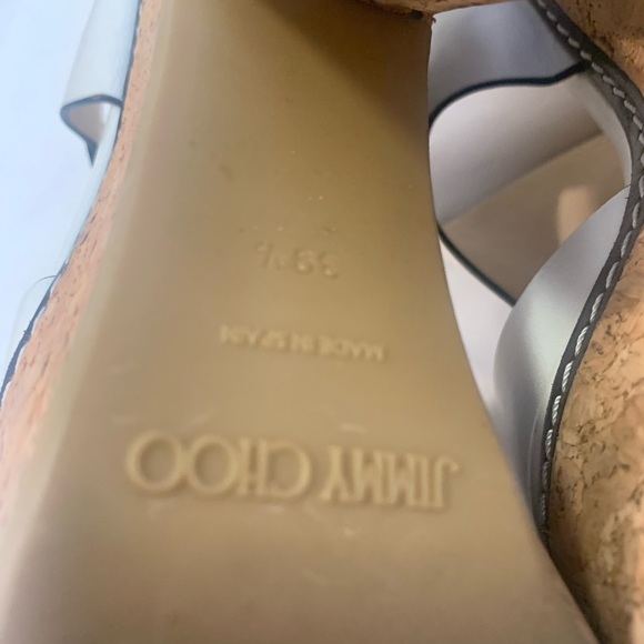 Jimmy Choo 39.5 white platforms - Picture 5 of 5